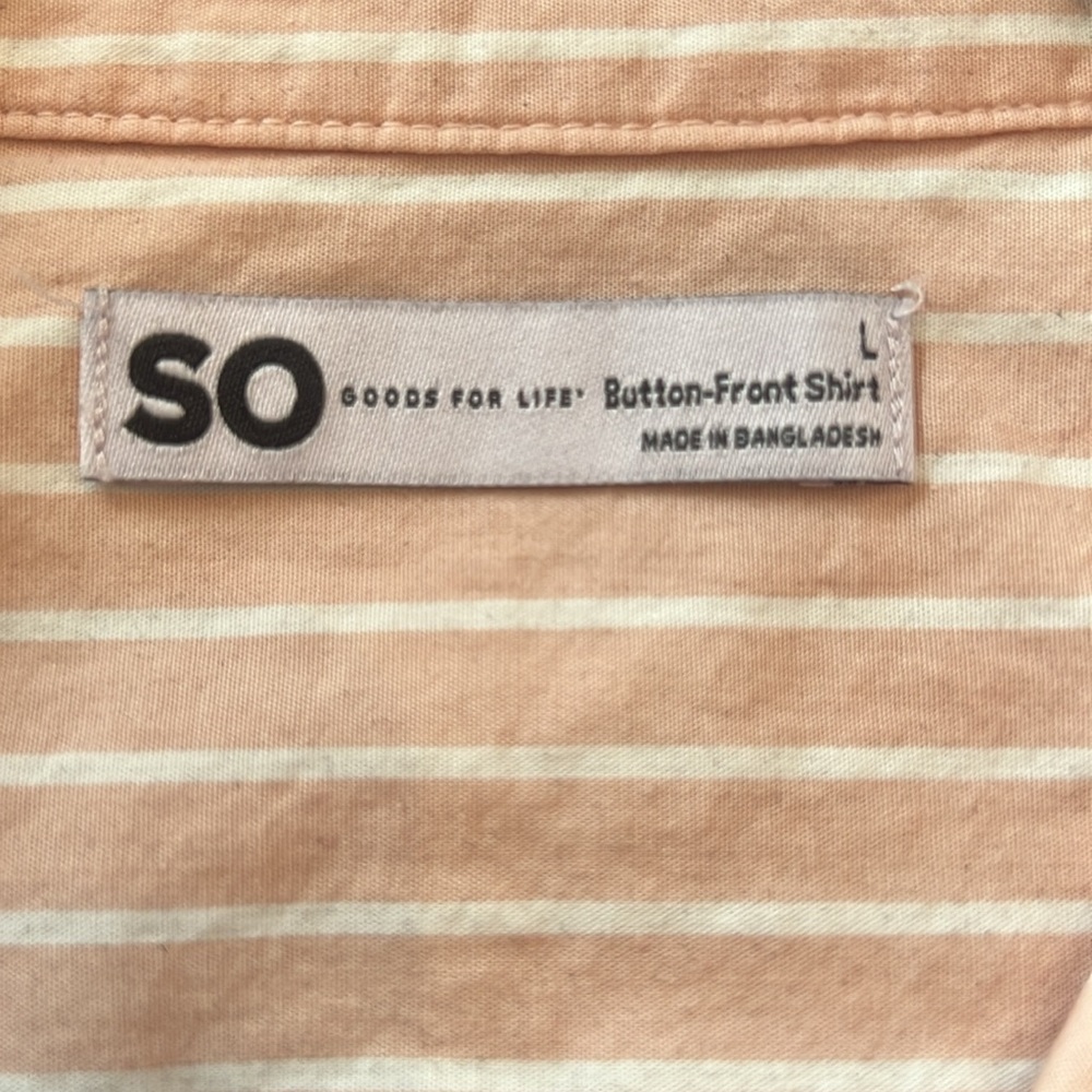 Pink Button Down - Picture 6 of 8